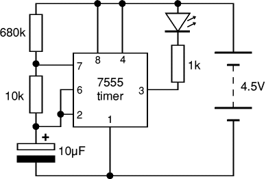 Circuit diagram for Dummy Alarm project